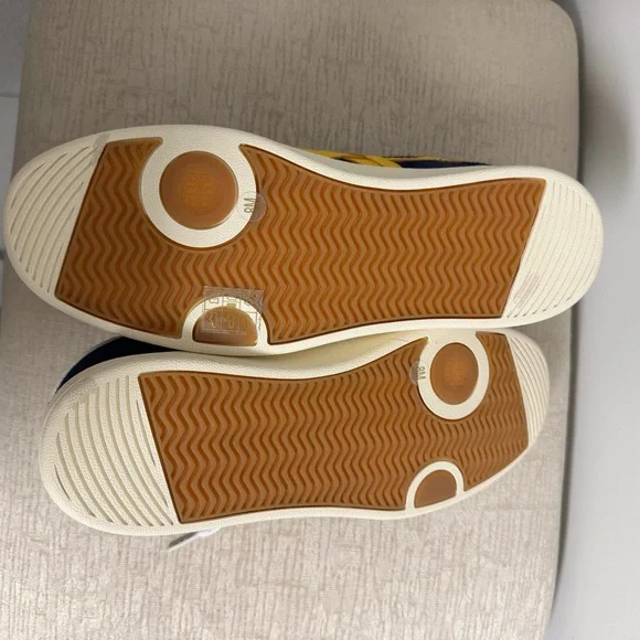 Tory Burch Hank Suede Court Sneakers - Picture 10 of 11